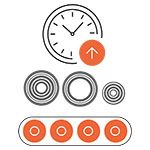 +35 hours/year production up-time