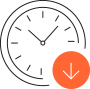 69% Reduction in downtime from cleaning machine lines and blenders